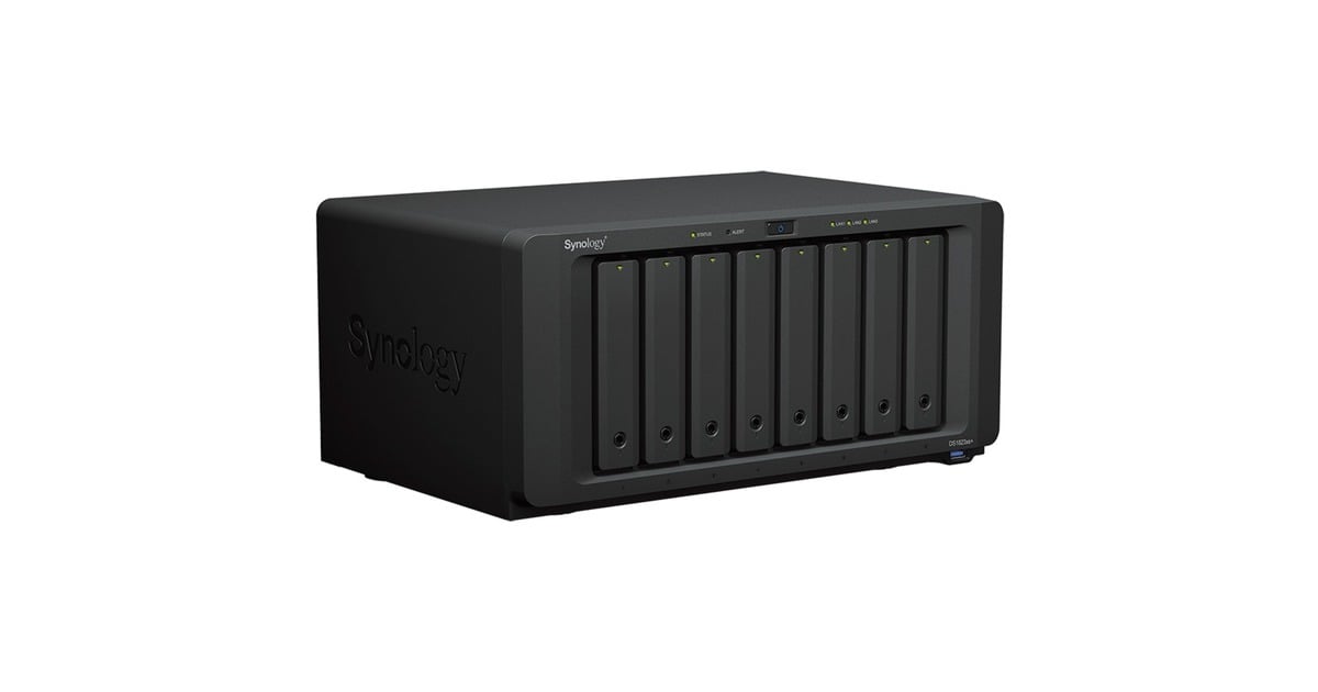 SynologyDiskStation DS1823xs+ nas  (3x LAN, USB-A 3.2 (5 Gbit/s), eSATA)