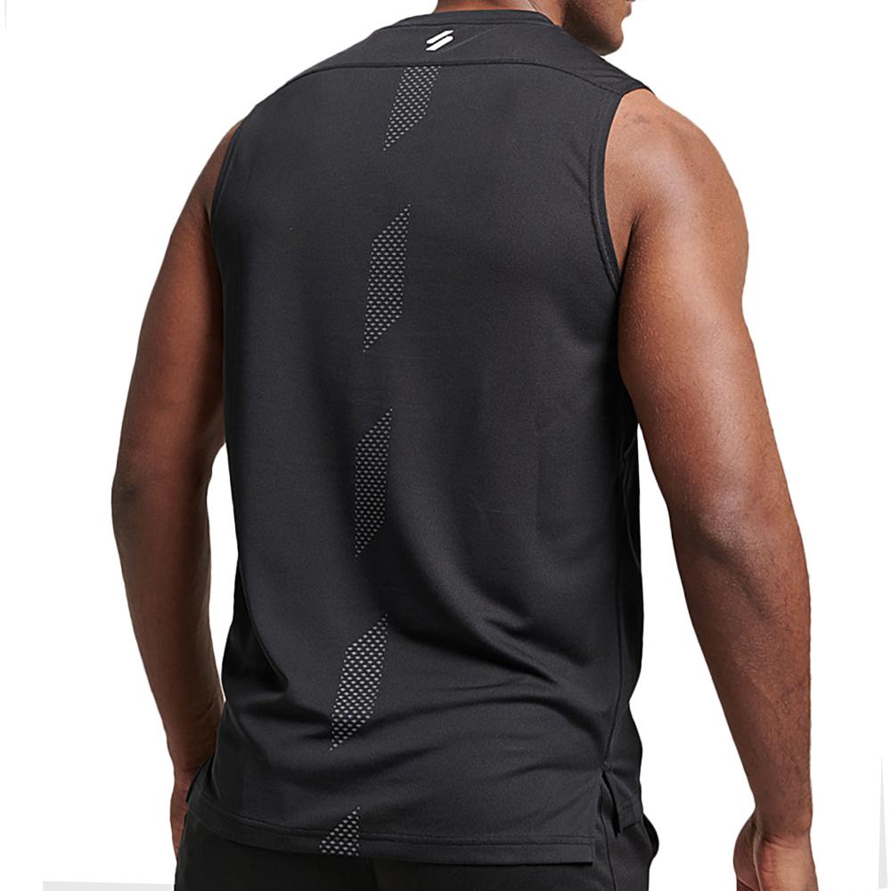 Superdry Débardeur Noir Homme Superdry Active Vest