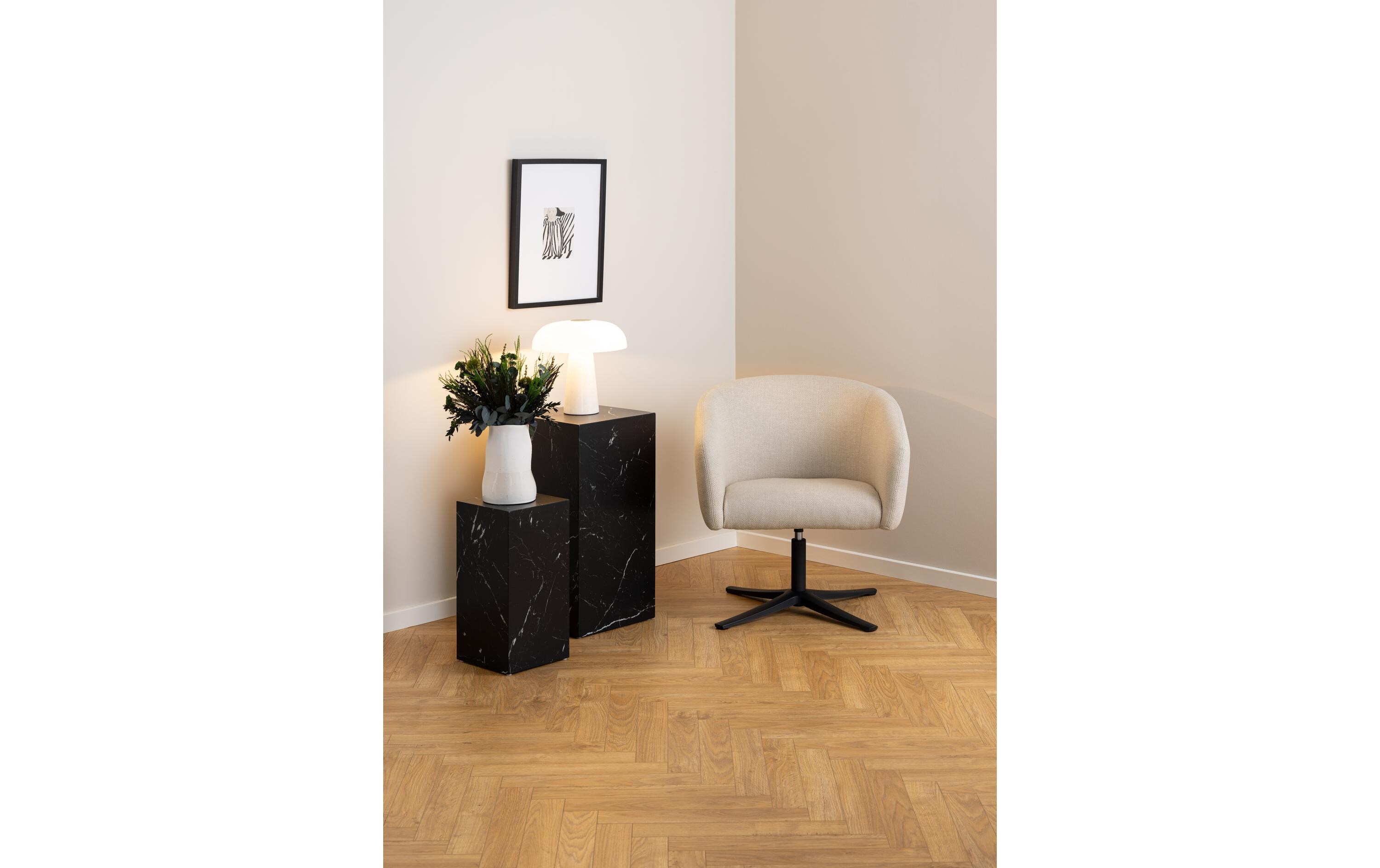 Sessel Ramsey 72 cm x 76 cm, Beige<br>Loungestuhl