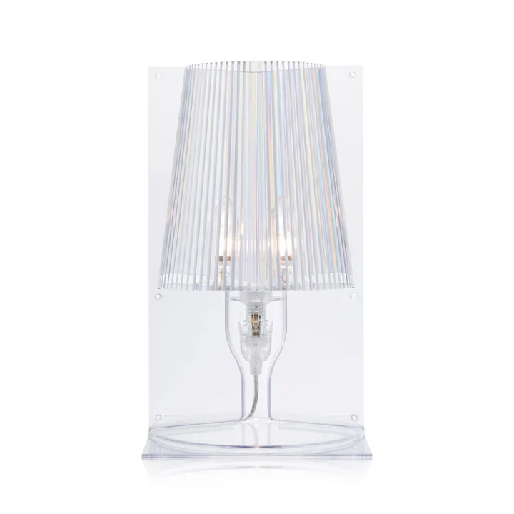 Kartell - Take Tischleuchte, glasklar