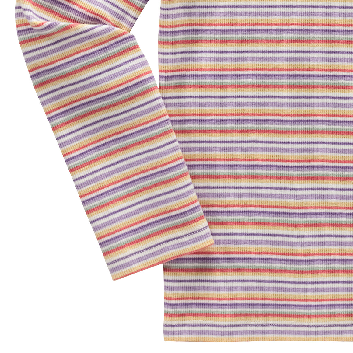 Topolino Mädchen Langarmshirt mit Volants weiss