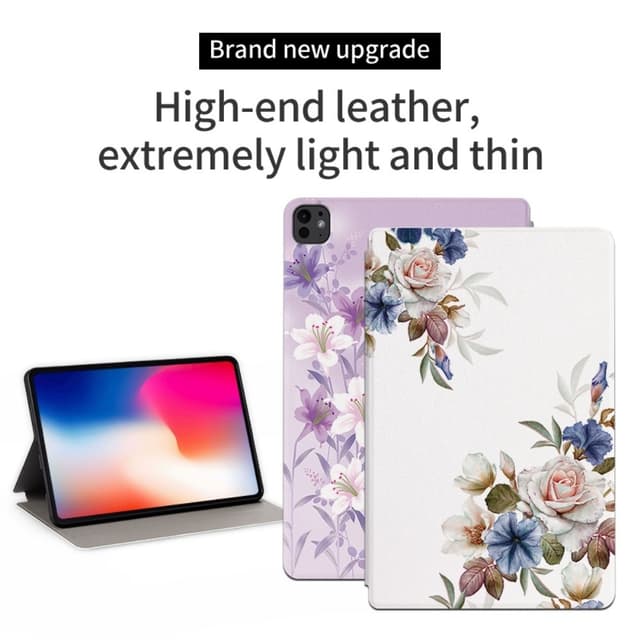 Til iPad Pro 11 (2024) Cover Flip Stativ Smart Tablet Cover