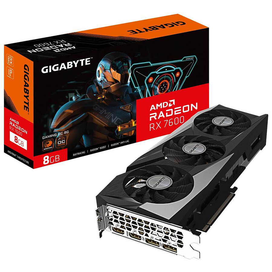 Gigabyte Radeon RX 7600 GAMING OC