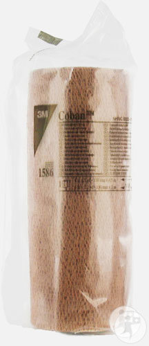 3M Coban Bande De Contention Elastique Skin Rouleau 15cm x 4,5m Pièce 1 (1586)