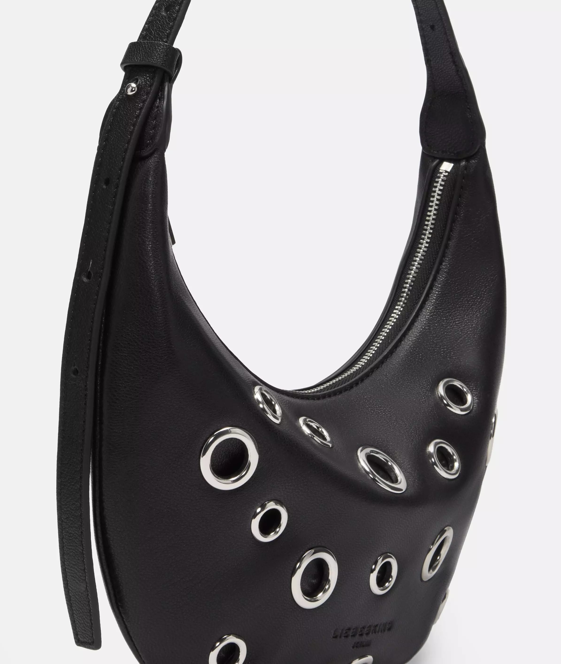 Hobo Small hobo bag made from naturally grained leather