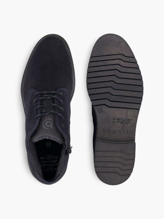 bugatti Schnür-Stiefelette Blau