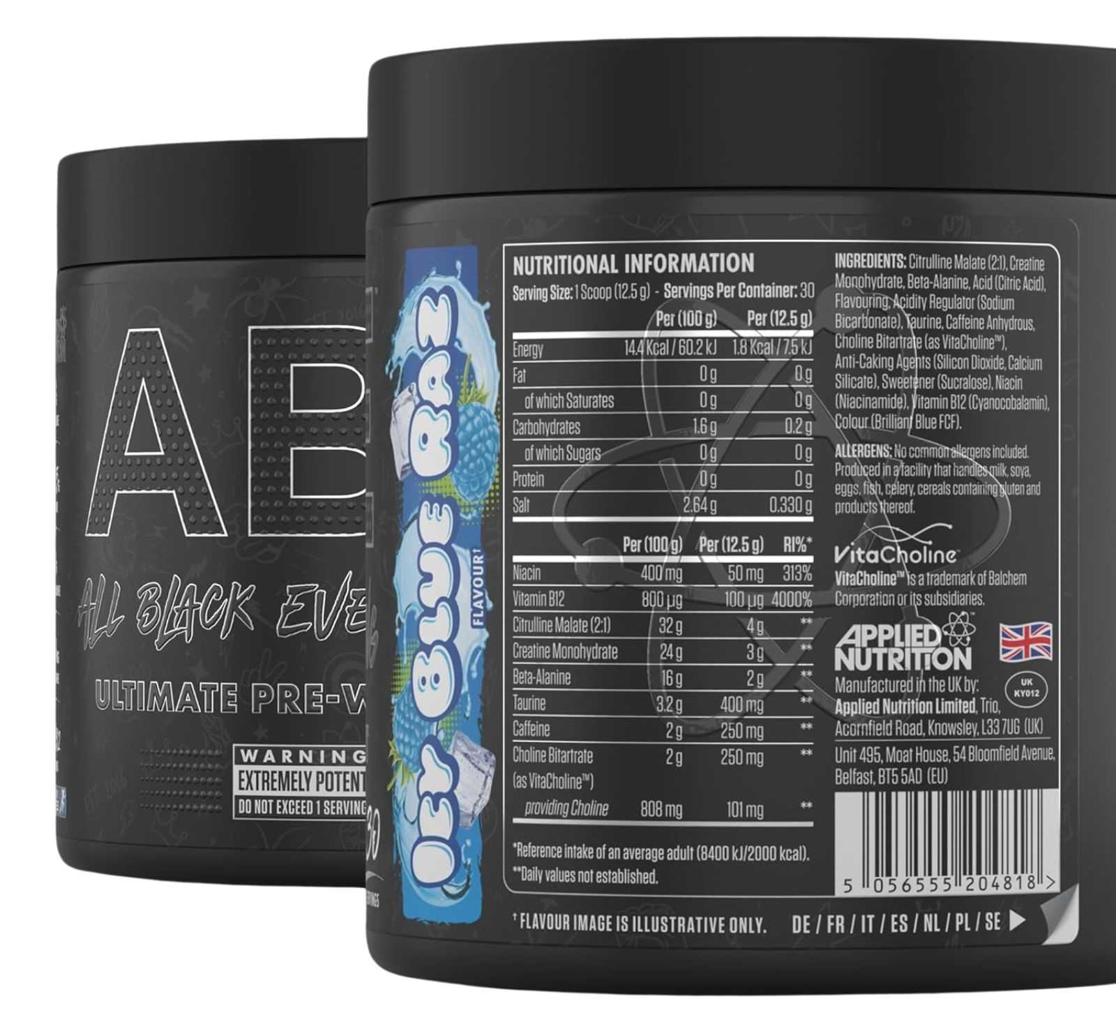 Applied Nutrition ABE Ultimate pré-treino 375g
