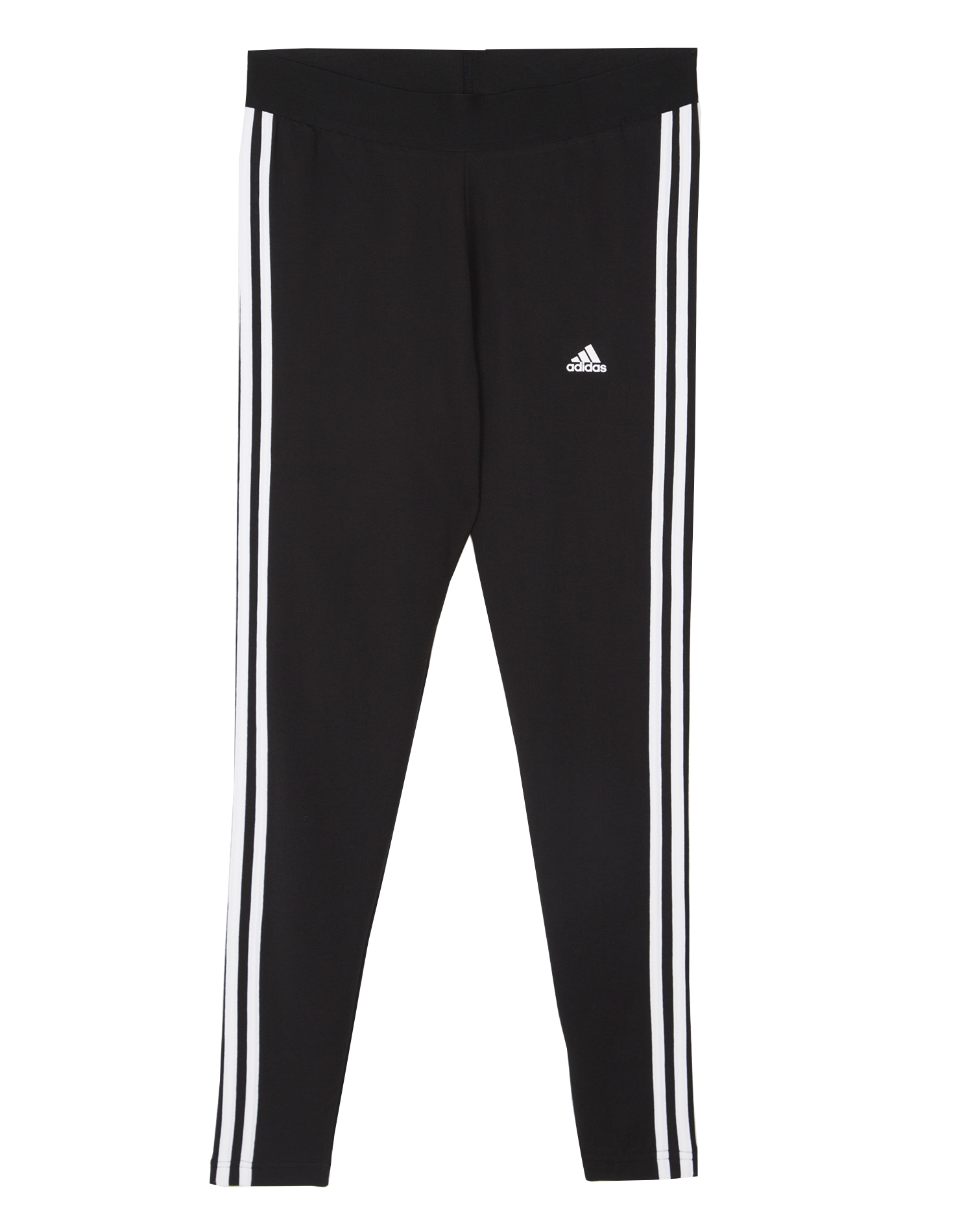 Legging taille haute en coton mélangé | Noir