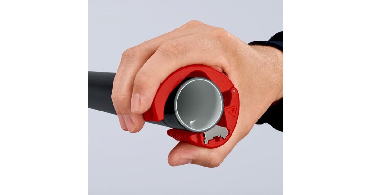 KNIPEXBiX 90 22 10 BK pijpsnijder  (Rood/blauw)
