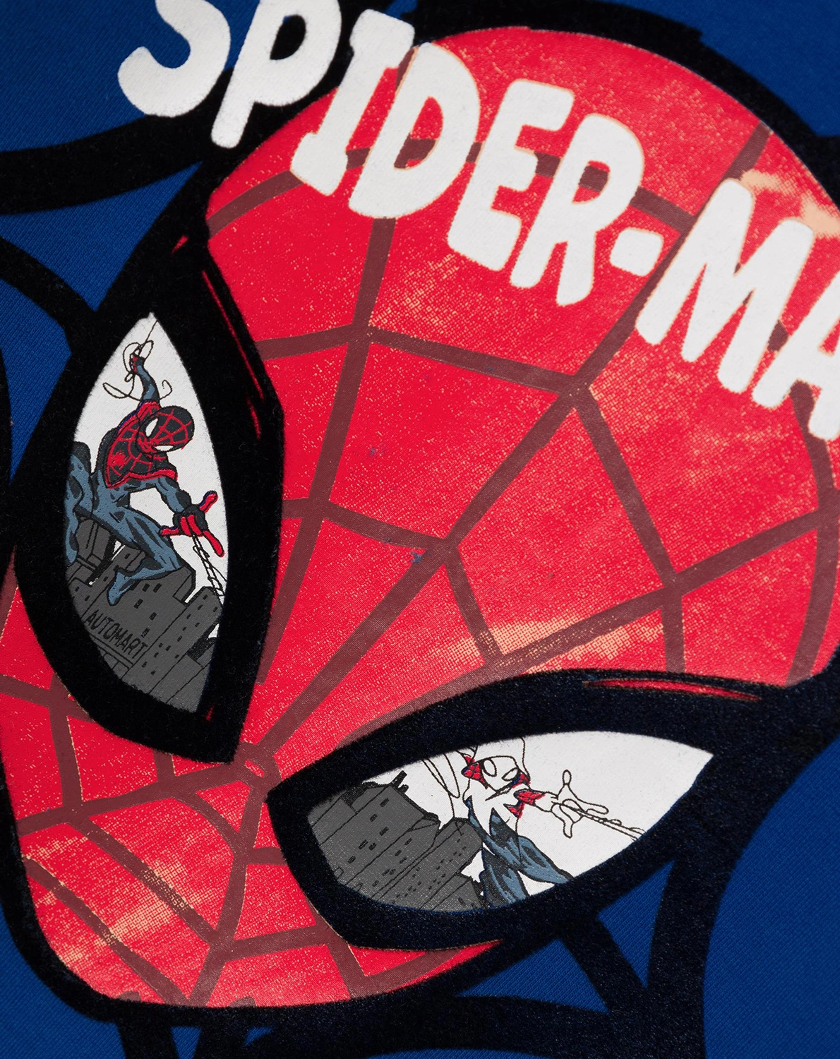 Sweatshirt NMMSVENDE SPIDERMAN in true blue