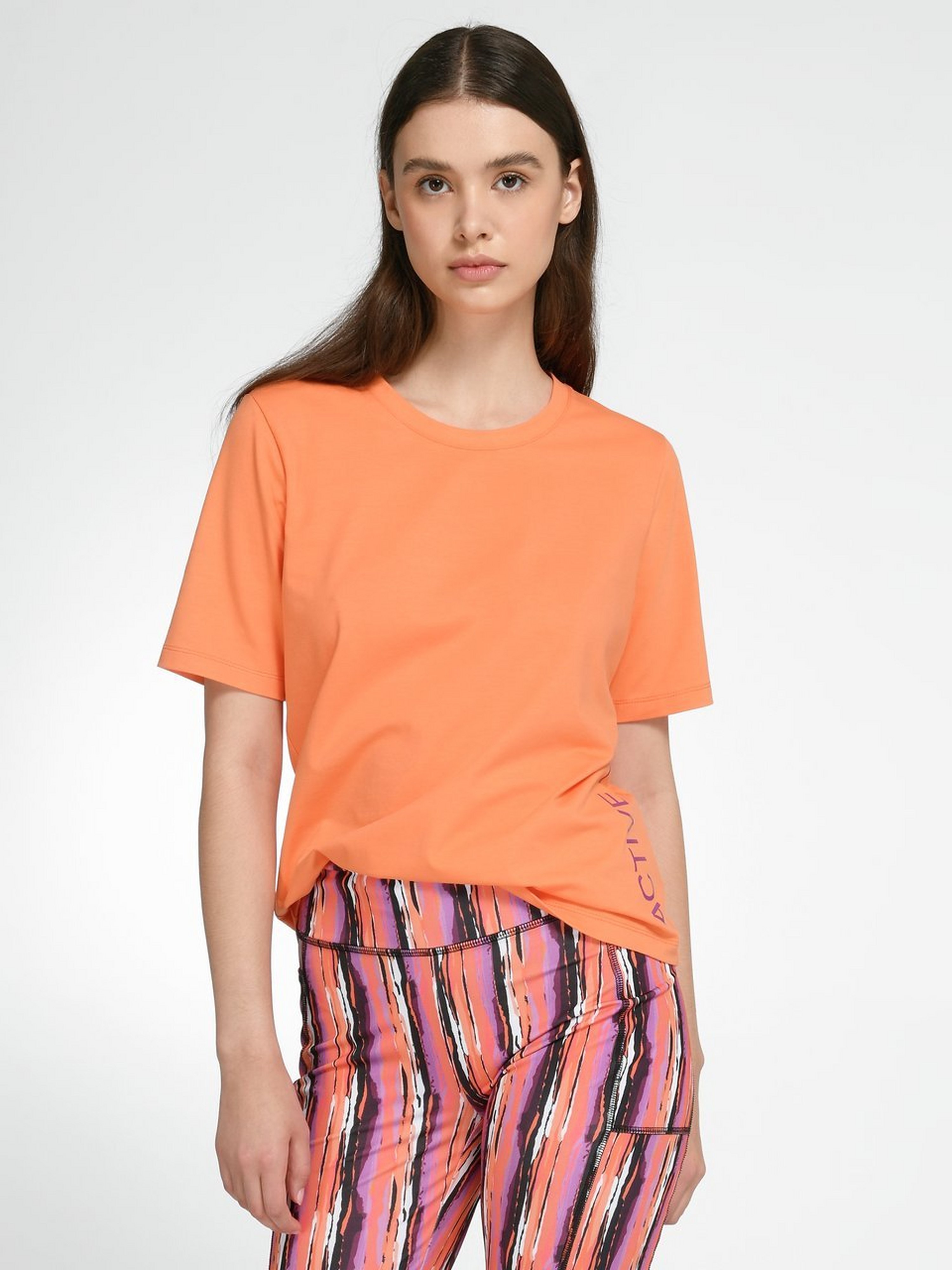Rundhals-Shirt mit 1/2-Arm