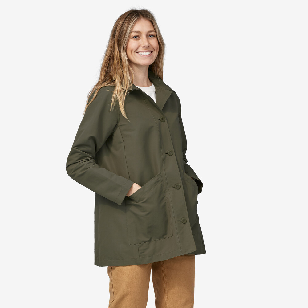 Übergangs-Trenchjacke für Damen