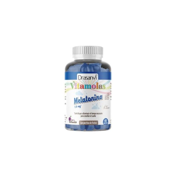 Drasanvi Vitamolas Melatonina 1,9mg 60 Gomas Ameixa