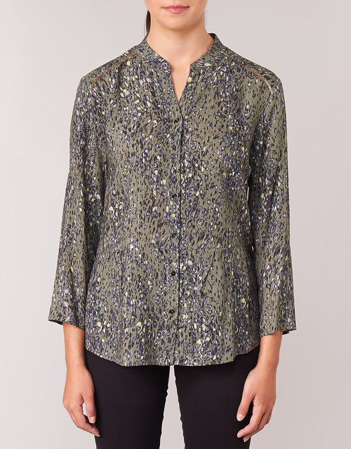 One Step - CARLY CHEMISE - Kaki / Multicolore