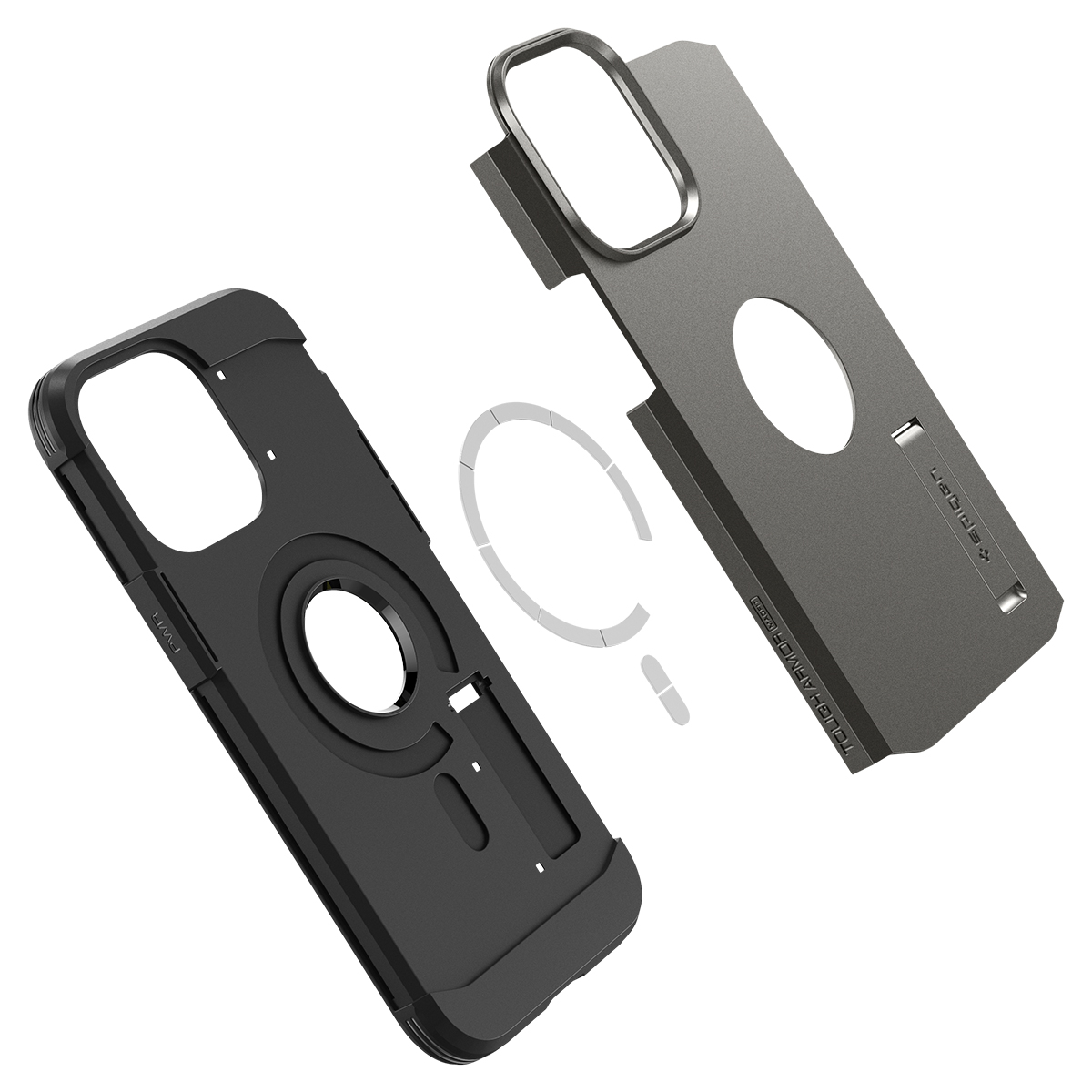 iPhone 14 Pro Max Tough Armor MagSafe Case Hülle (ACS04839) - Gun Metal
