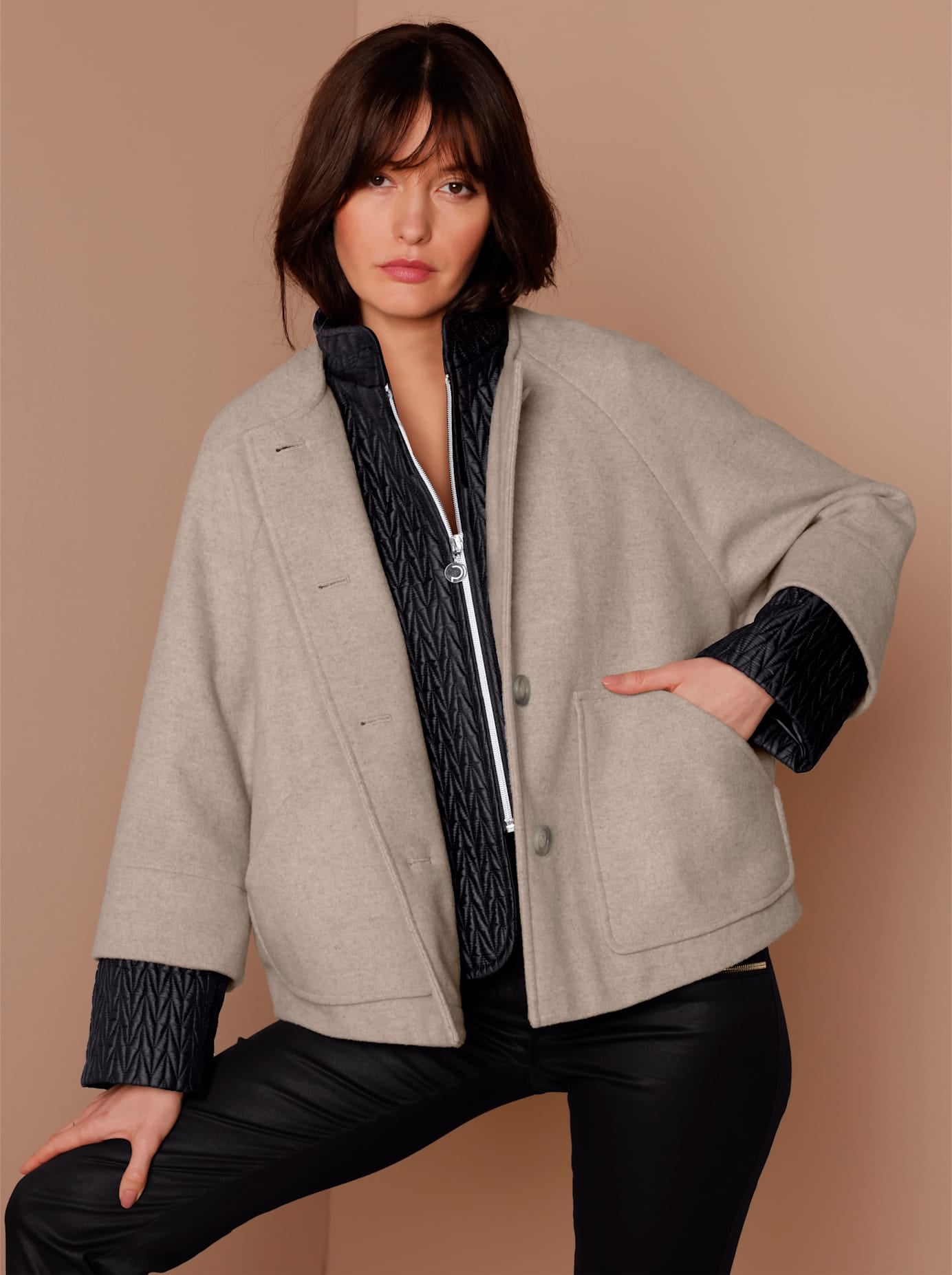 CREATION L PREMIUM Doppeljacke ohne Kapuze