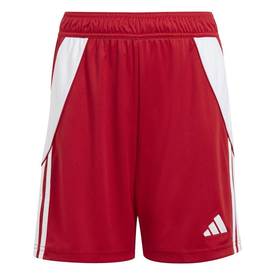 adidas Short d'Entraînement Tiro 24 - Rouge/Blanc Enfant