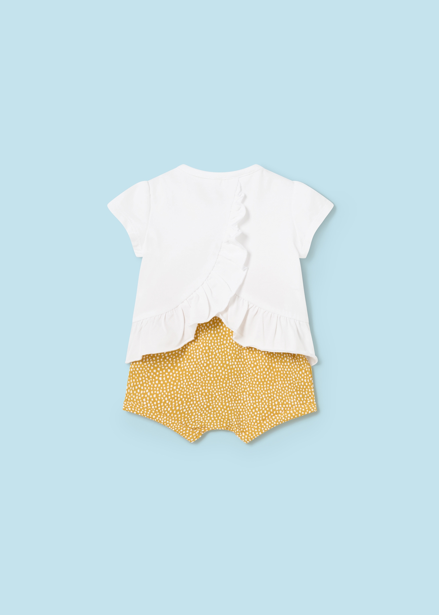 Conjunto de algodão Better Cotton para recém-nascido, 4 peças, rosa.