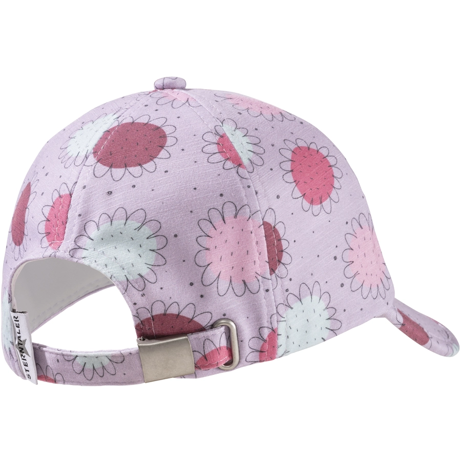 Sterntaler Baseball-Cap Blumen flieder