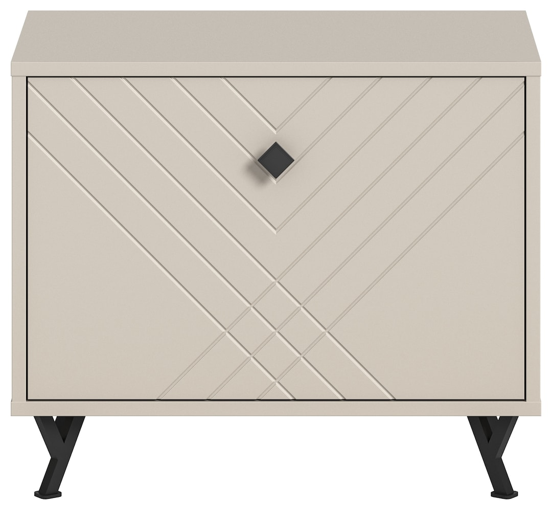 Sitzbank NOTES Sandbeige 60x50 cm