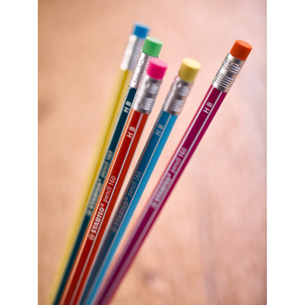STABILO potlood met gumtip - 6 stuks