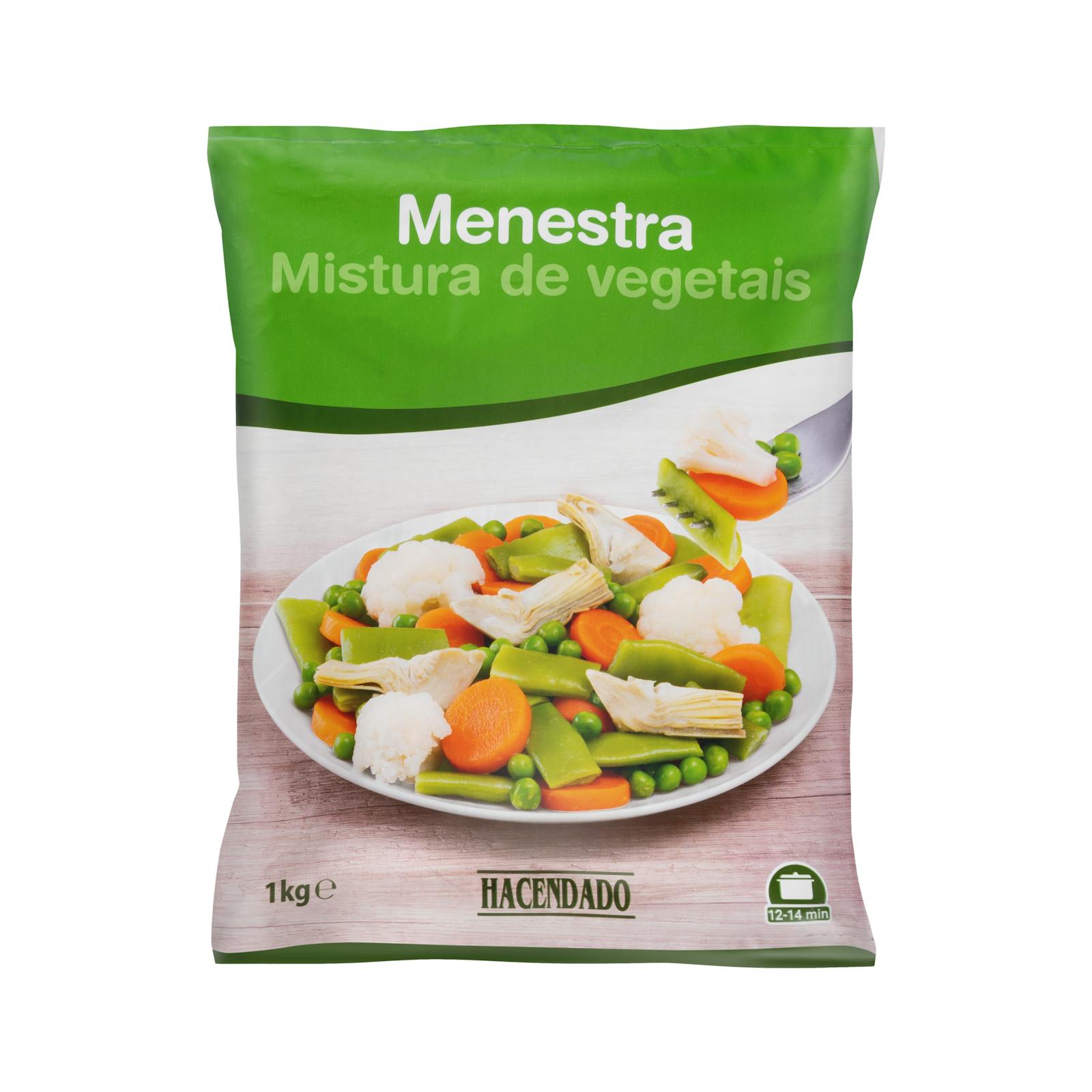 Ragoût de légumes surgelé Hacendado