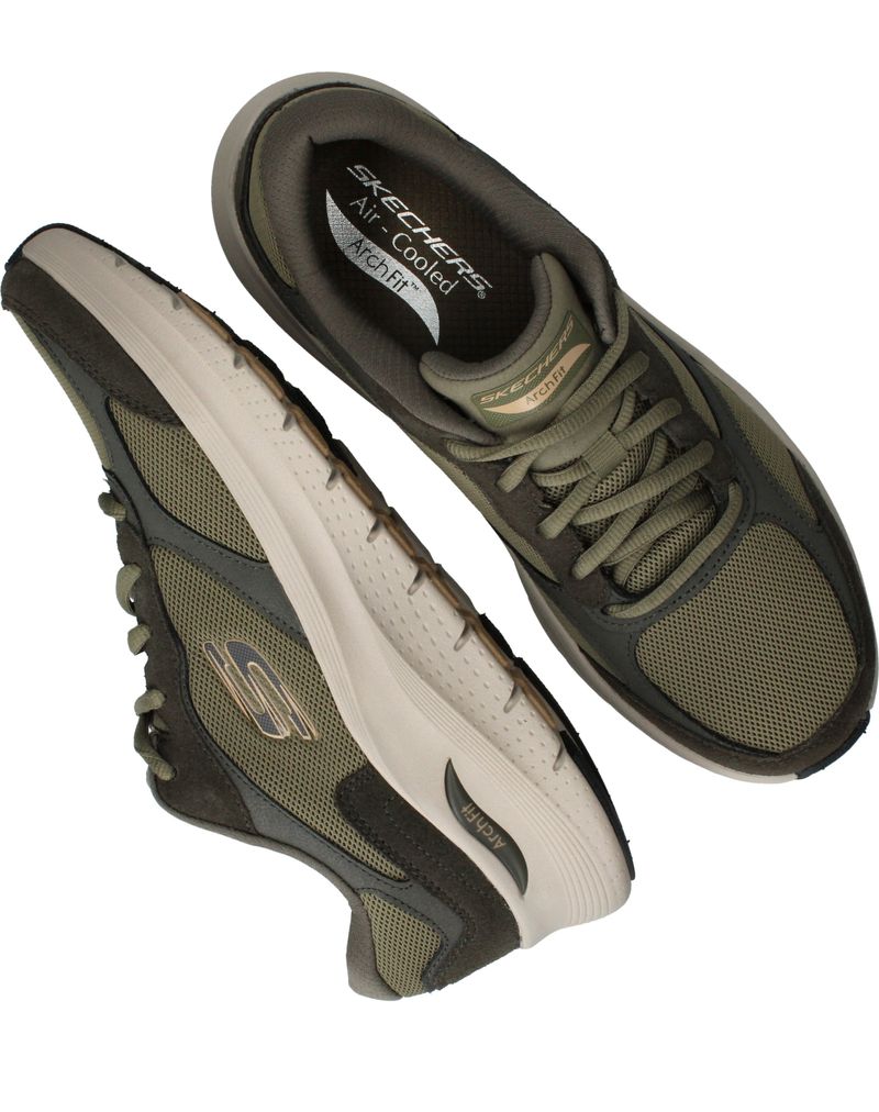Skechers Arch Fit 2.0 The Keep Sneakers Groen Heren