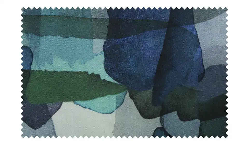 indigo Mako-Satin Wendebettwäsche
