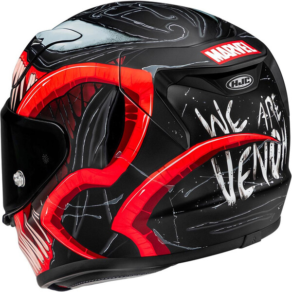 HJC - Casque RPHA 12 Venom 3 MC1SF / Noir / Rouge / Mat