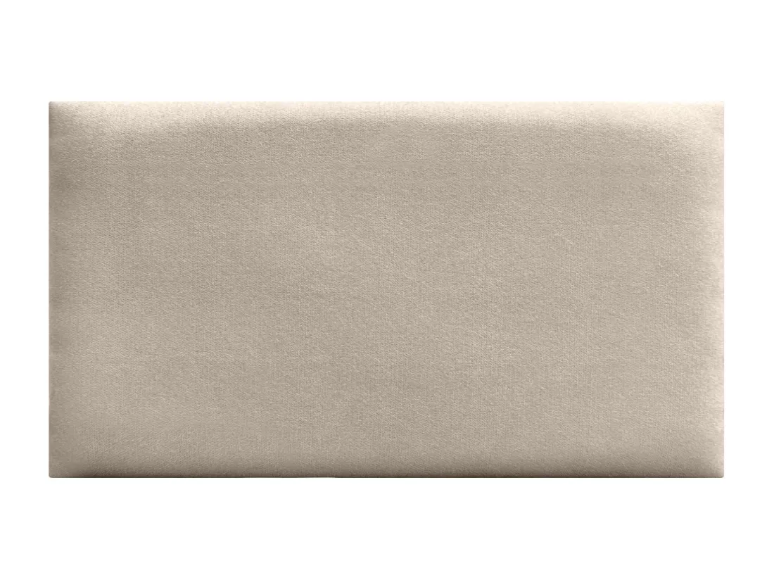 DHOME Lot de 1 Panneaux muraux en tissu auto-adhésifs Panneaux muraux absorbants acoustiques Protection contre les chocs (Beige, 50x30cm, x1)