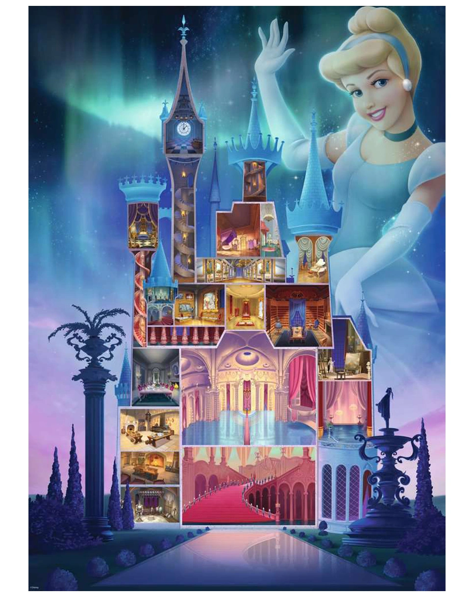 Puzzle ® Castle Collection: Cinderella (1000 Teile)