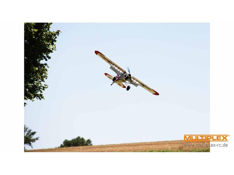 Multiplex Motorflugzeug FunCub XL ND RR 1700 mm Weitgehend vormontierter Buschflieger mit starkem Brushless Antrieb