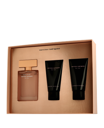 Narciso Rodriguez for her Musc Nude Set mit Body Lotion & Shower Gel 50ml-50ml-50ml