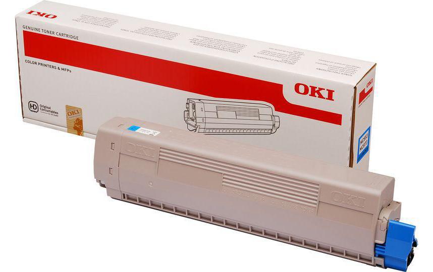 Toner 45862839 Cyan<br>Toner