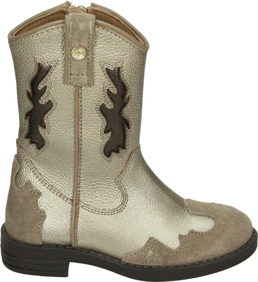 Develab 44418 MeisjesLaarzenKinderlaarsjes Metallics