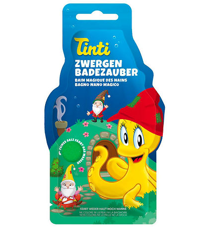 Tinti Badesalz - Magisches grünes Bad - Gartenzwerge