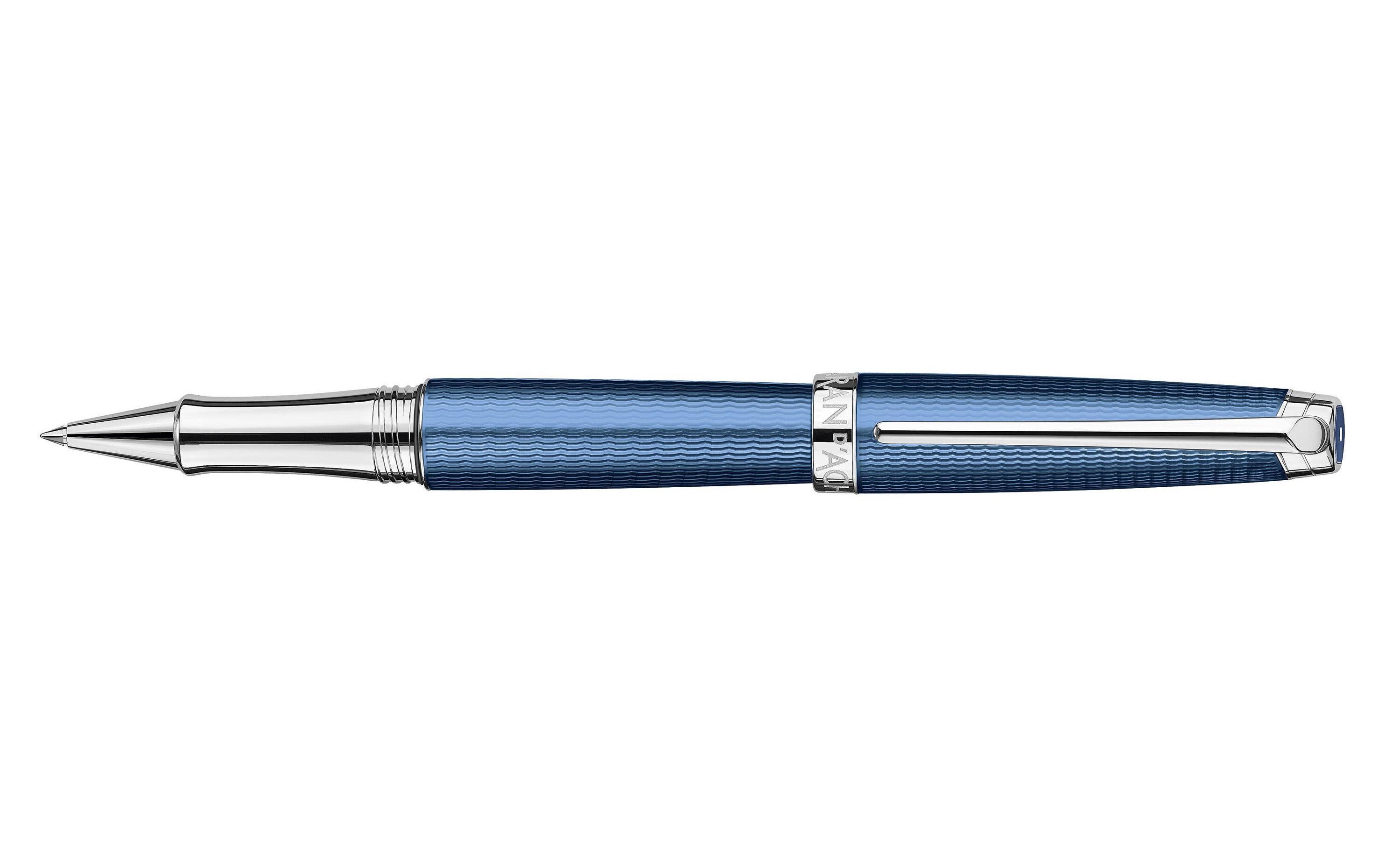 Rollerball Léman Fein (F), Blau<br>Roller mit Kappe zum Schrauben