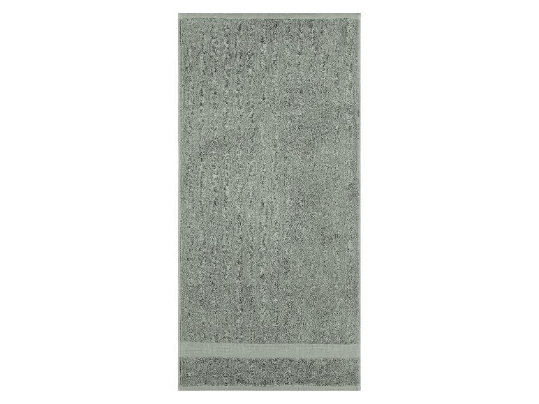 Set van 2 handdoeken 100 x 50 cm