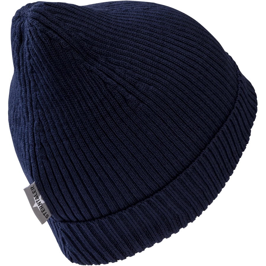 Sterntaler GOTS Strickmütze Rippe marine