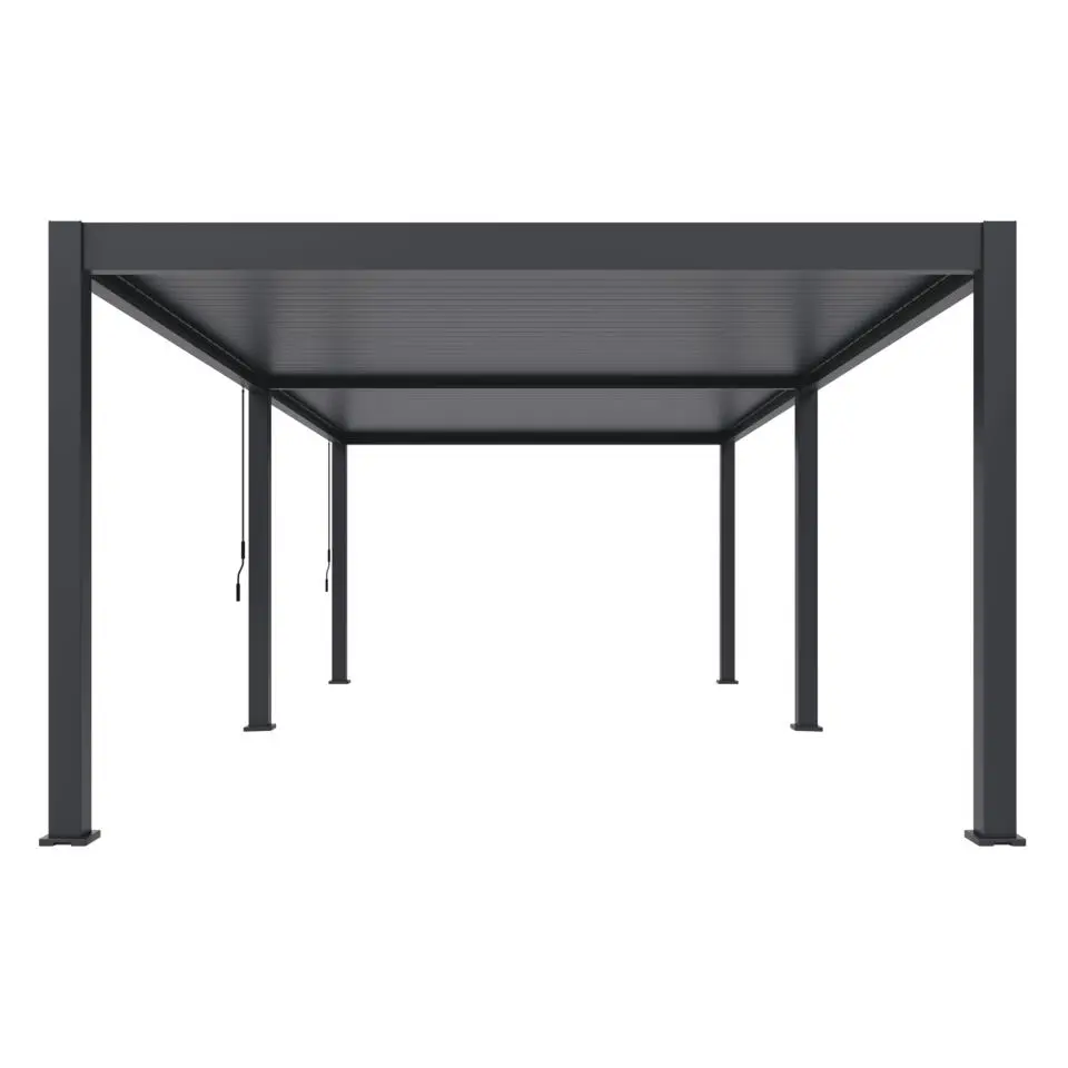 Orion Premium overkapping - 400 x 800 cm - Antraciet