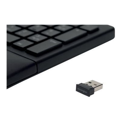 Kensington Pro Fit Ergo - clavier sans fil Azerty - noir