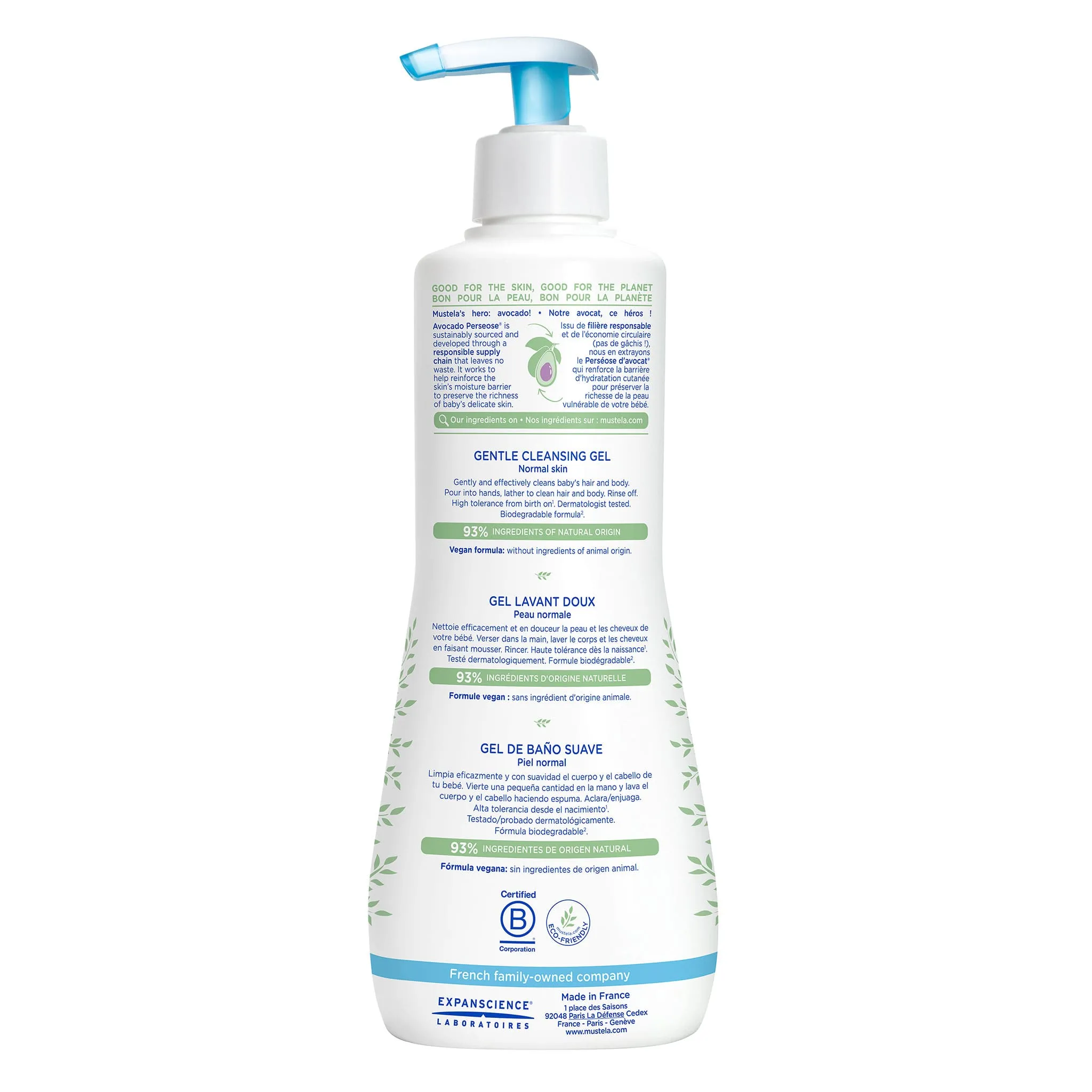 Mustela Gel Lavant Doux 500ml