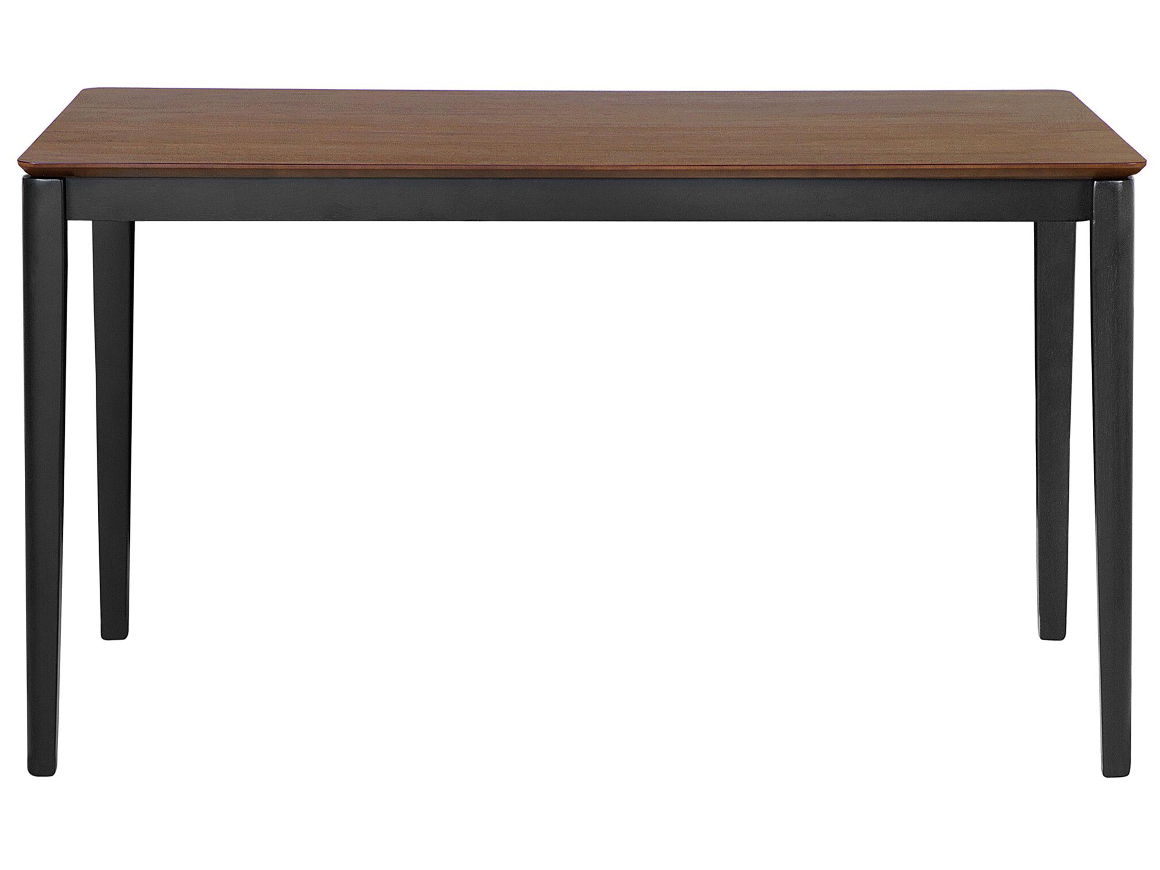 Eettafel CEDAR Donker walnoothout 80 cm 135 cm