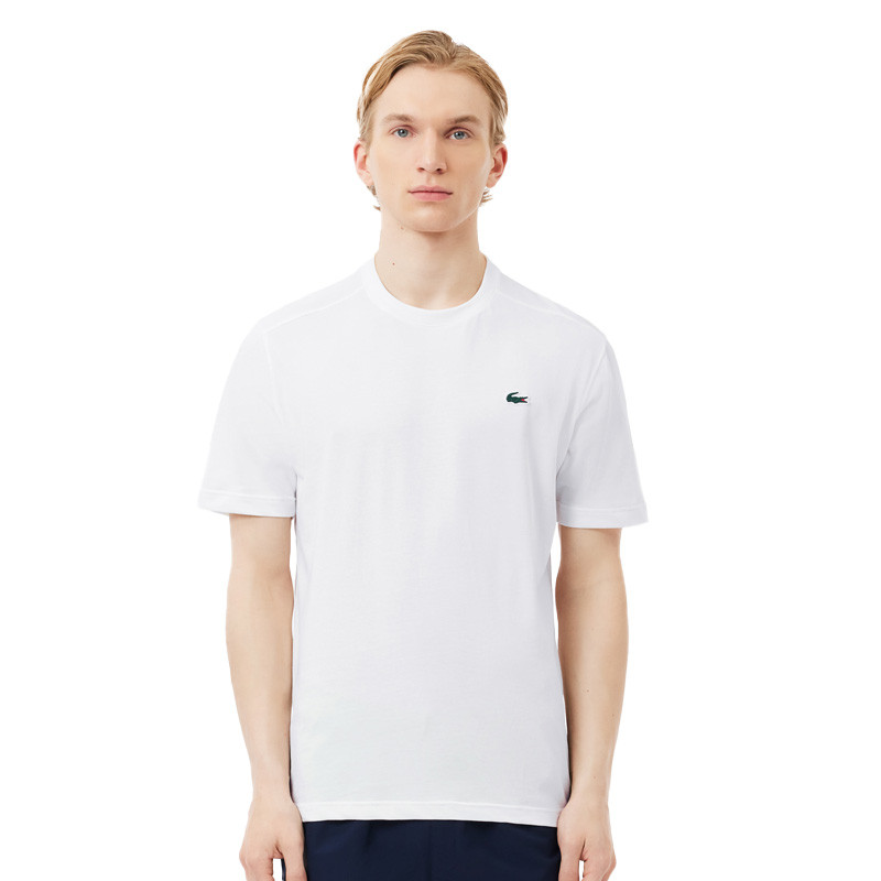 Tee-shirt Lacoste Sport Worldwide Jersey blanc