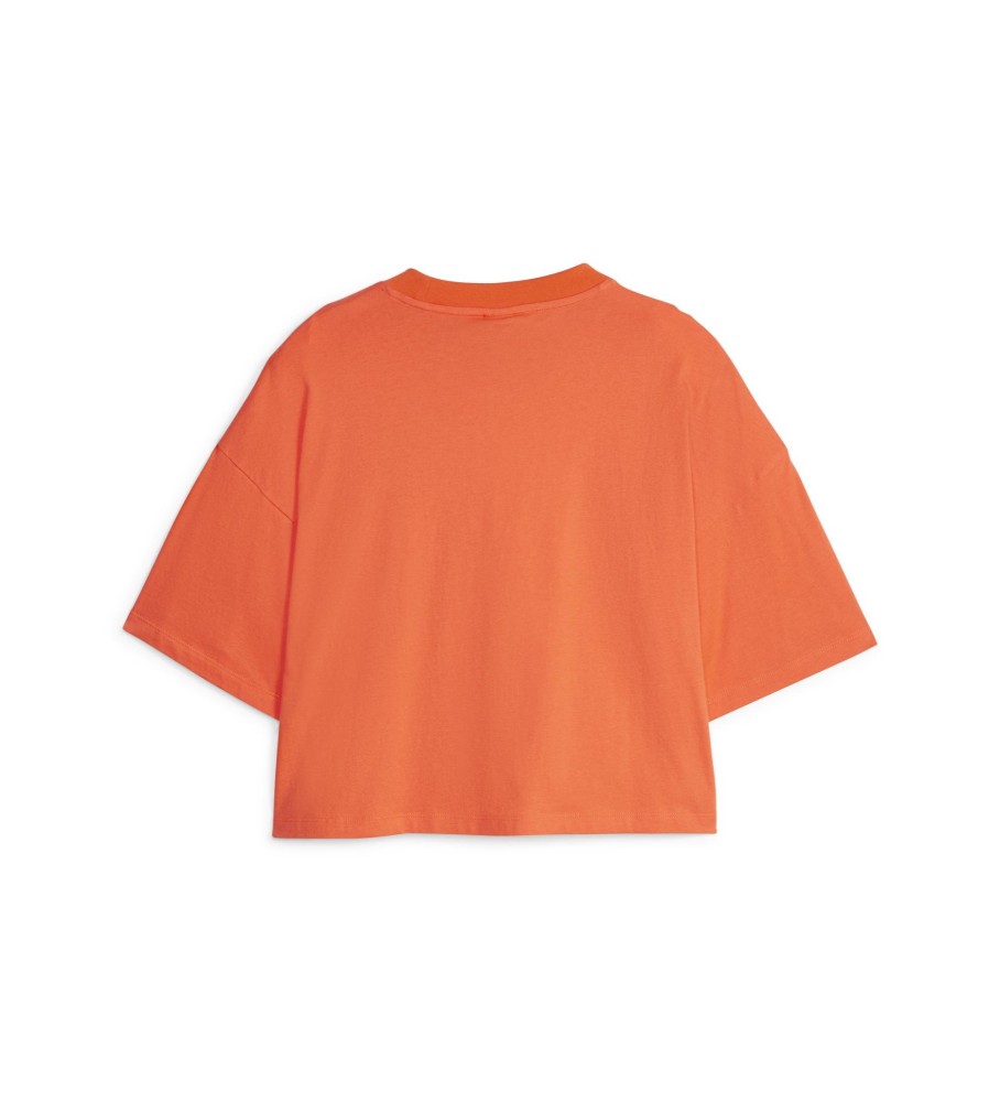 Camiseta Puma Classics Oversized laranja