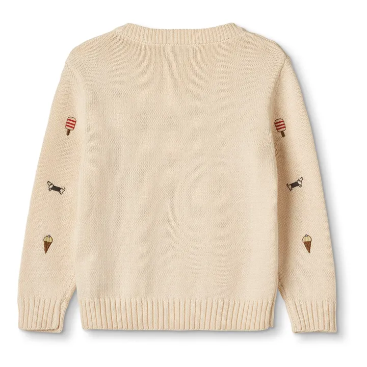 Fliink Cardigan Magic Coton Bio | Ecru