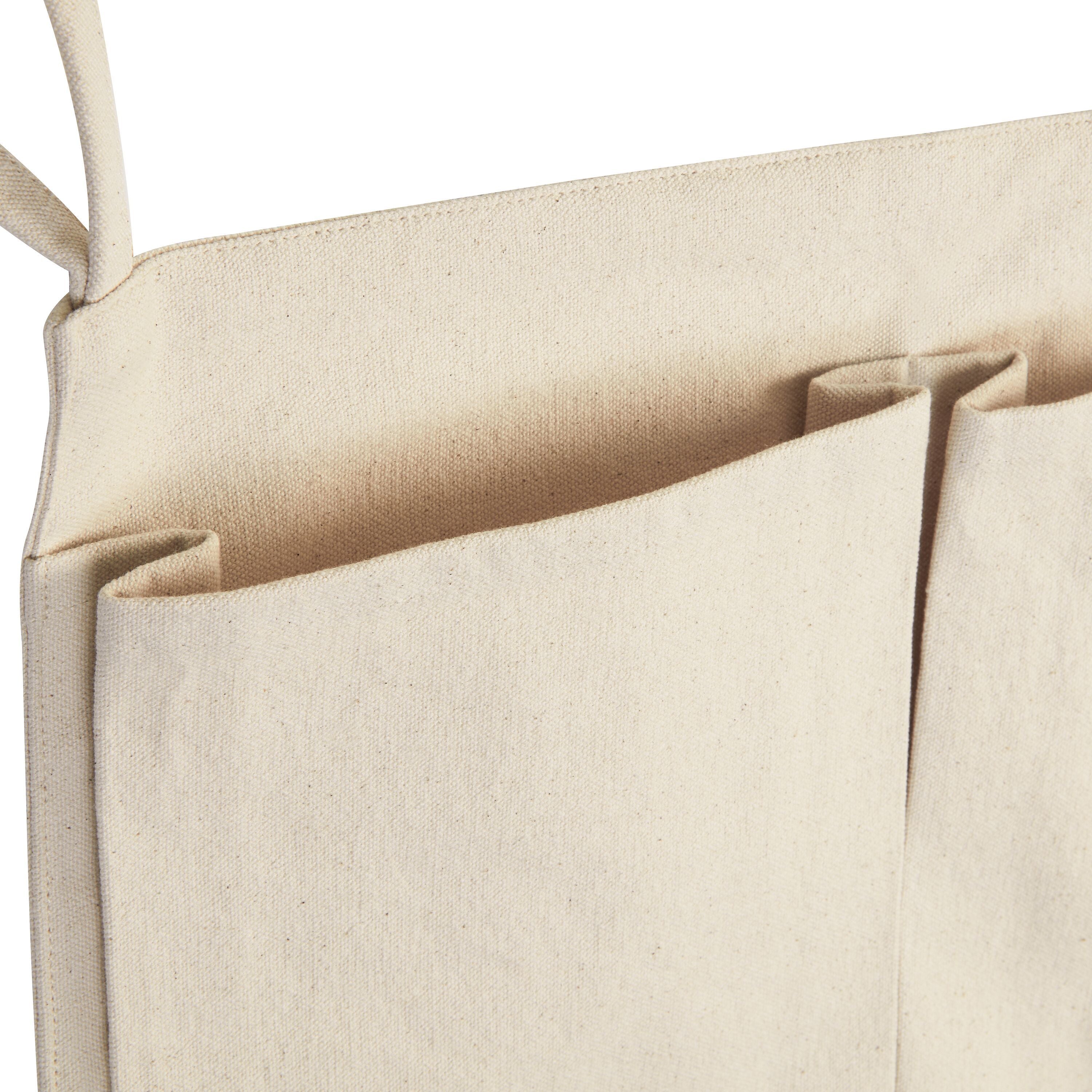TULIA Babybett Aufbewahrungstasche - Beige / B: 57.0 cm x H: 24.0 cm