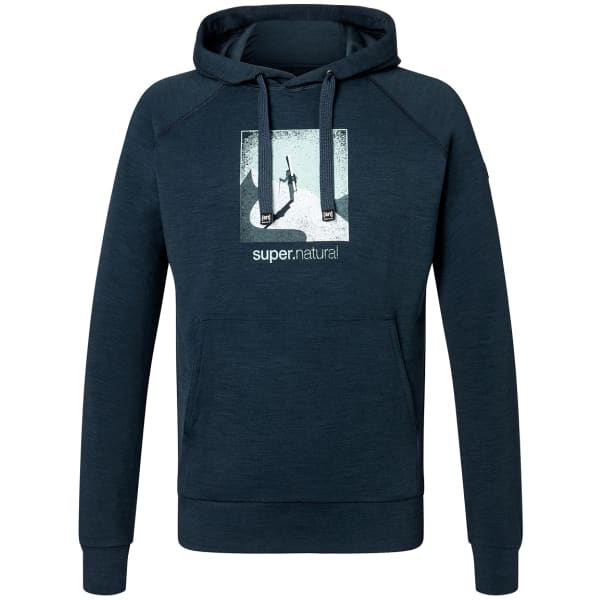 Sweatshirt SUPER.NATURAL FAVOURITE AD HOODIE BLUEBERRY/VARIOUS