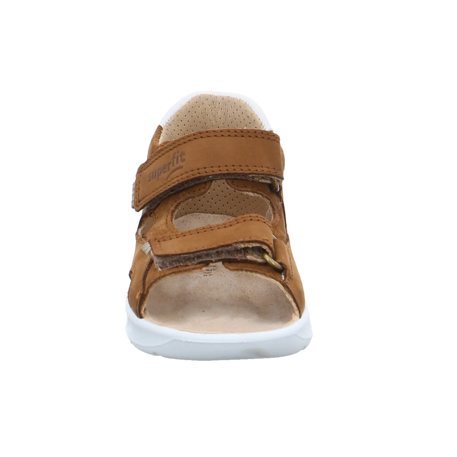 SUPERFIT Baby-Sandale Cognac Leder  Unisex Minilette