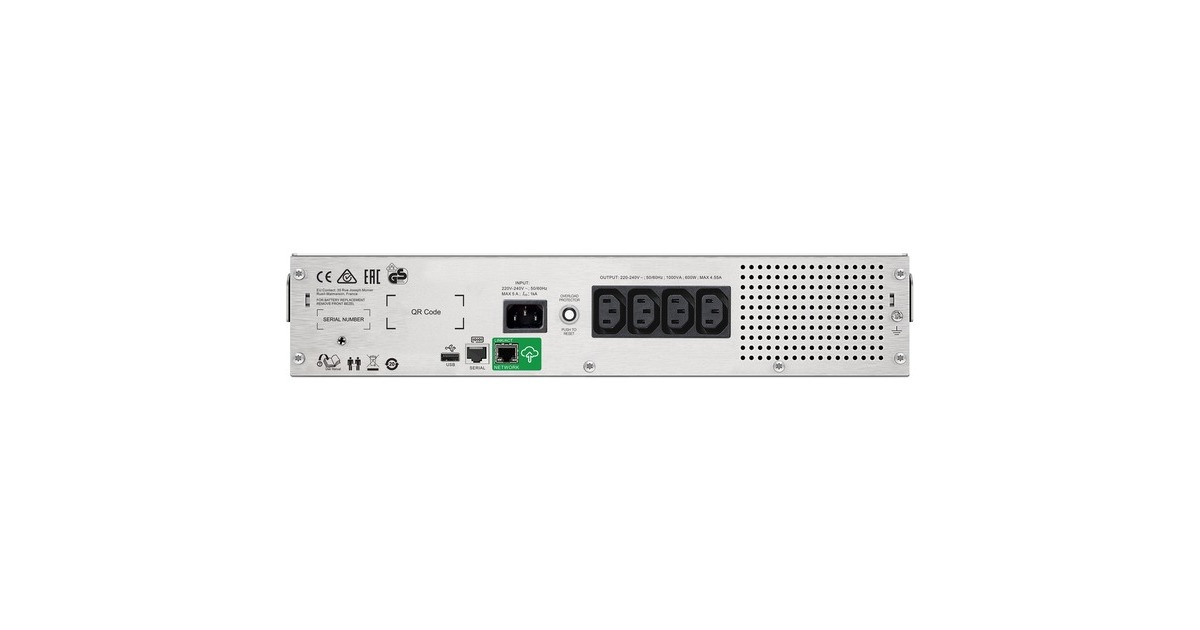 APCSmart-UPS C SMC1500I-2UC LCD Smart connect ups  (Zwart, 1500VA)